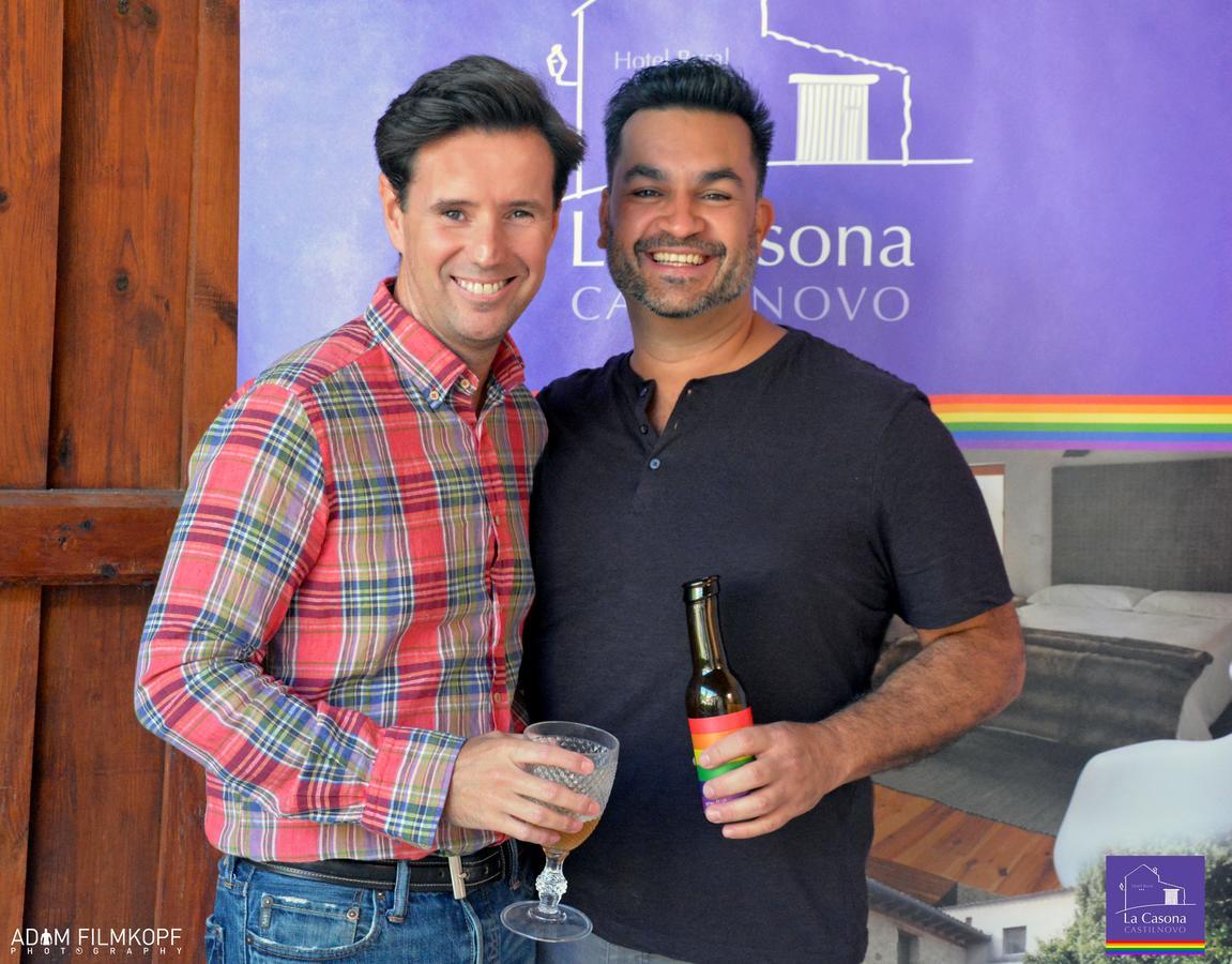 Gasthaus La Casona De Castilnovo - Gay Men Only Valdesaz Exterior foto